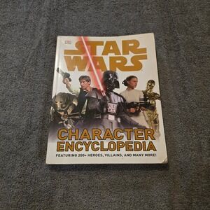 DK Star Wars Character Encyclopedia OS Hardcover Kids White Reference Guide 2011